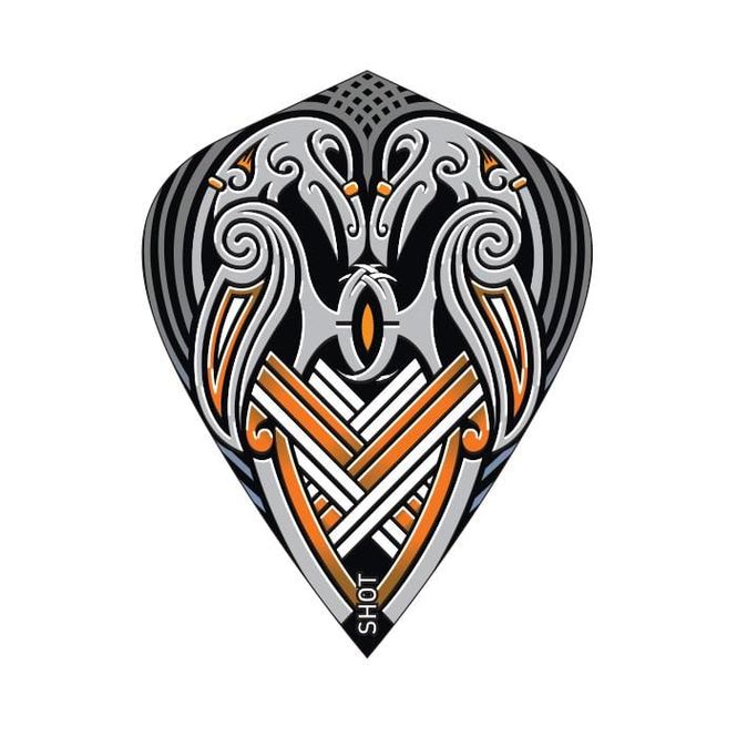 Hovedbilde Shot Viking Raven Sort Kite Flight