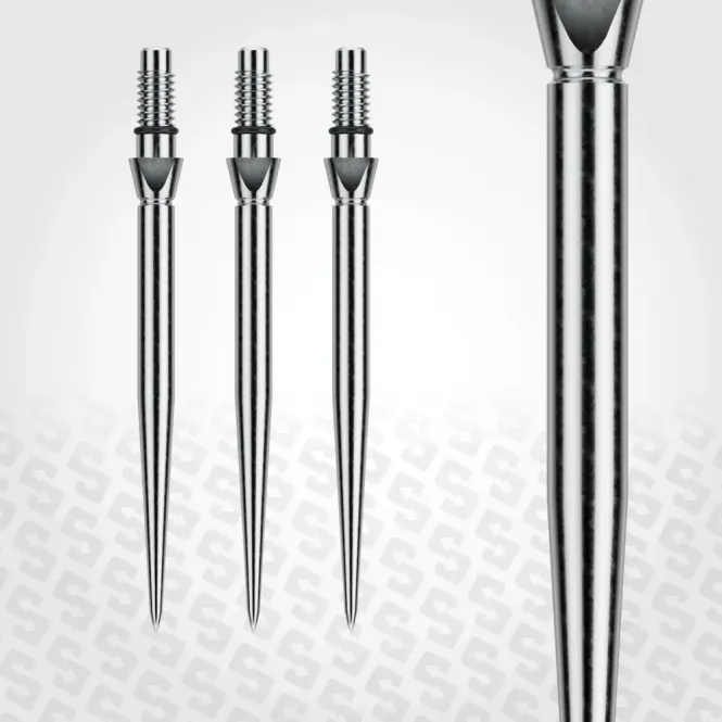 Hovedbilde Winmau Switch Point Smooth silver effect 30mm