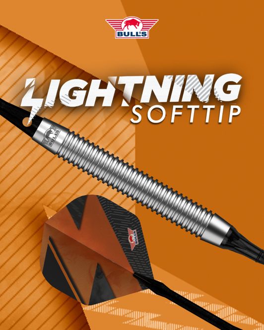 Hovedbilde  Bull's Lightning 80% Orange Softtip 18 gram