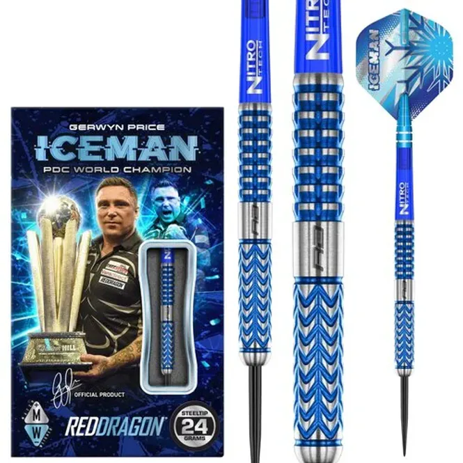Hovedbilde Reddragon Gerwyn Price Glacier 26g Dart