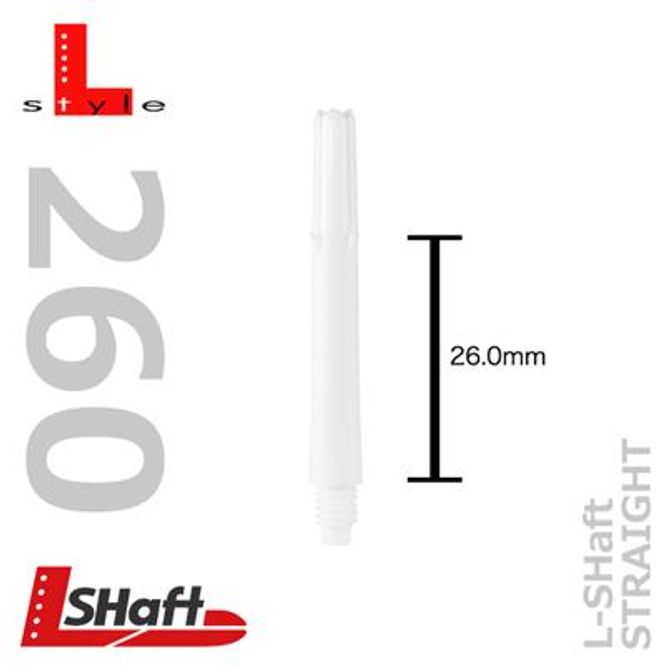 Hovedbilde L-Style Locked Straight L260 Hvite