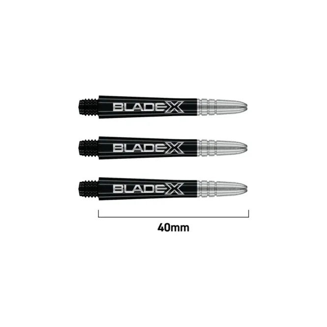 Hovedbilde Winmau Vecta Blade X Sort/Sølv Medium