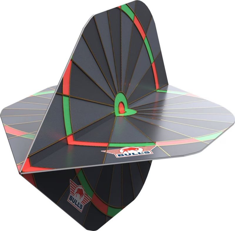 Bull's Design 100 Dartskive Black No.2 