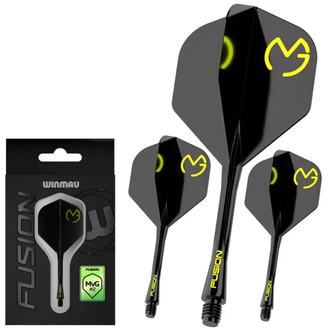 Hovedbilde Winmau Fusion MVG sort/neon Medium