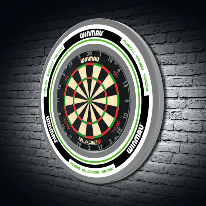 Hovedbilde Winmau White/Green Dartboard Surround