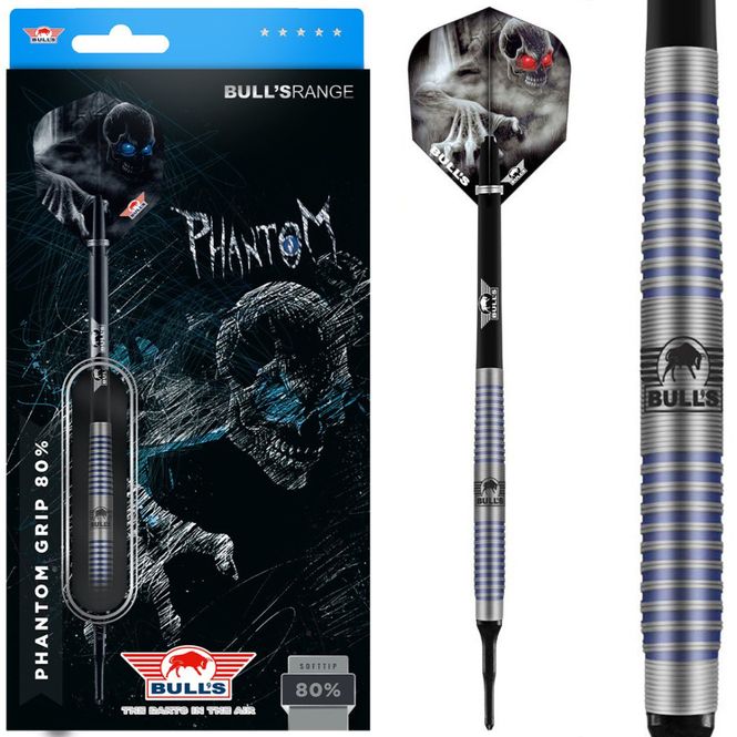 Hovedbilde Bull's Phantom Grip 80% 18g Softtip