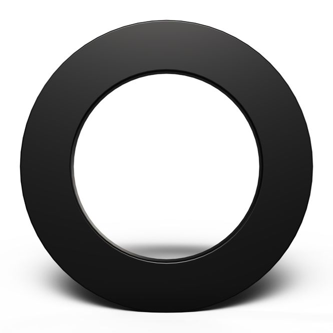 Hovedbilde Bull's Plain PU Surround Sort