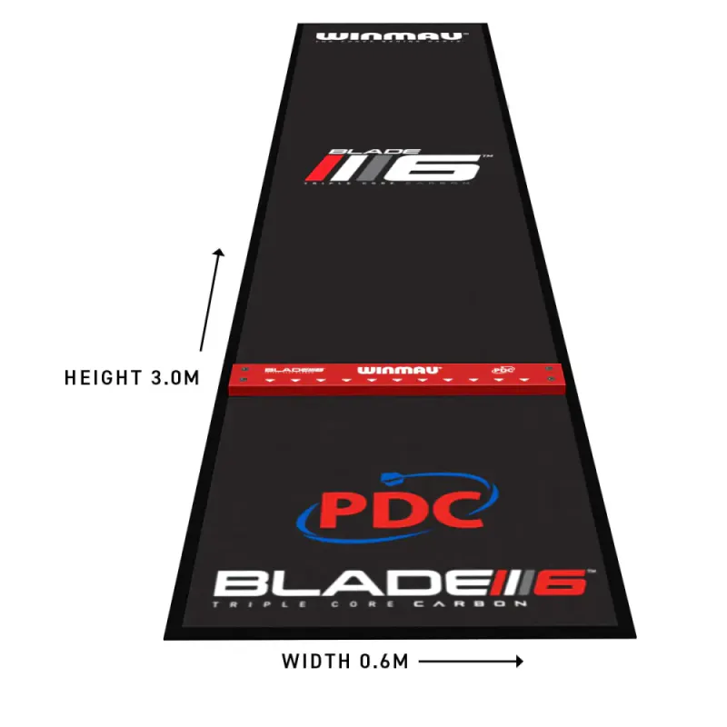 Winmau PRO ZONE PRECISION SOFT FEEL DART MAT